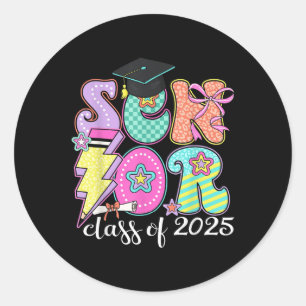 Adesivo Cl De 2025 Mais velho Coquette 2025 Graduação De V