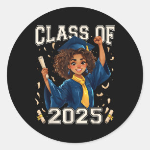 Adesivo Cl De 2025 Mais velho Graduation Girl