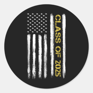 Adesivo Cl De 2025 Mais velho Patriótico Americano Flag Gr