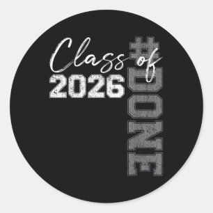 Adesivo Cl De 2026 Formando Funny 2026 Graduation Sen