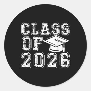 Adesivo Cl De 2026 Mais velho De Volta À Graduação Escolar