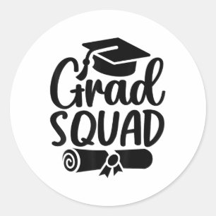 Adesivo Cl De Esquadrão De Formando Da Graduação De 2025 _