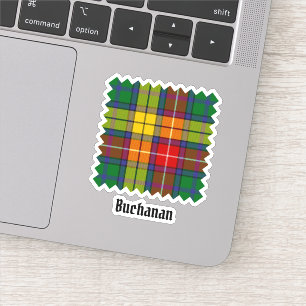 Adesivo Clã Buchanan Tartan
