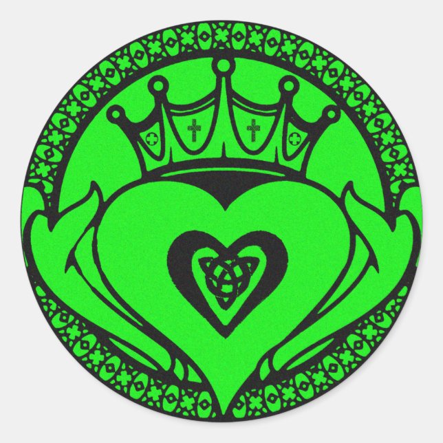 Adesivo Claddagh (Frente)