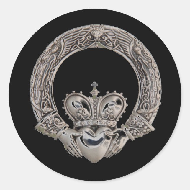 Adesivo Claddagh Stickers (Frente)
