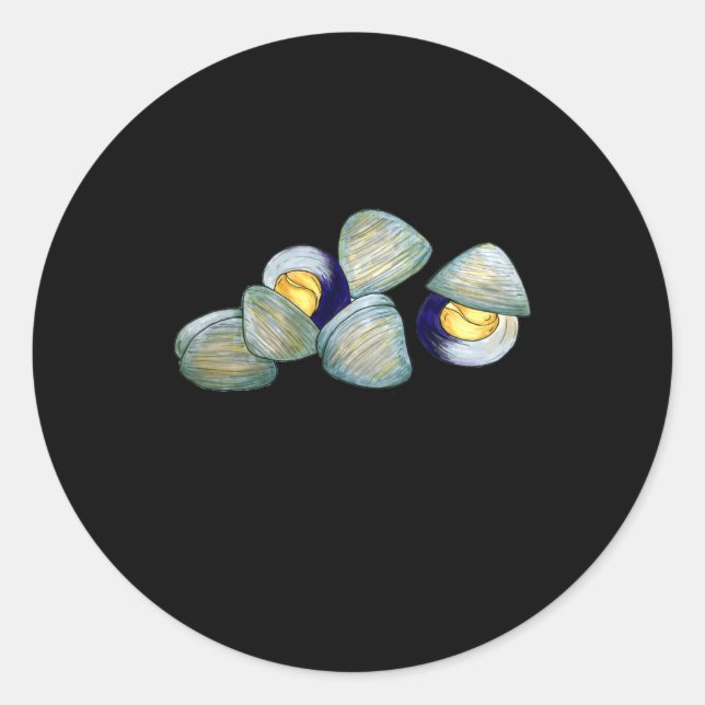Adesivo Clams Clambake Rhode Island New England Seafood _1 (Frente)