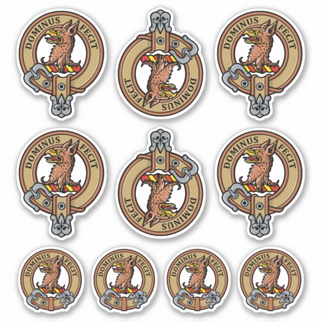 Adesivo Clan Baird Crest Sticker (Frente)