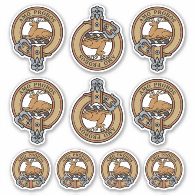 Adesivo Clan Blair Crest Sticker Set (Frente)