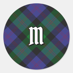 Adesivo Clan Blair Tartan Classic Round Sticker