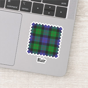 Adesivo Clan Blair Tartan Sticker