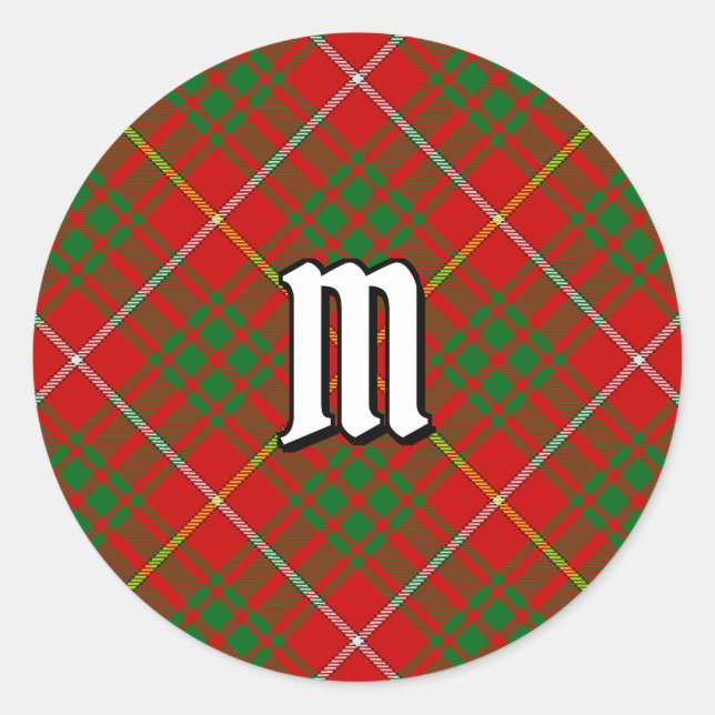 Adesivo Clan Bruce Tartan (Frente)