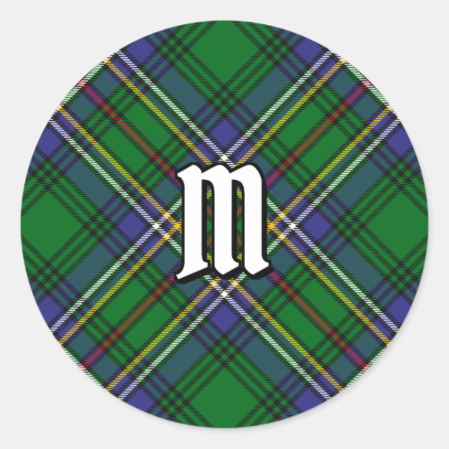Adesivo Clan Cockburn Tartan (Frente)