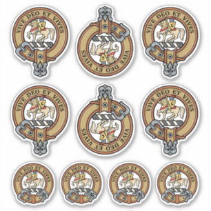 Adesivo Clan Craig Crest Sticker Set