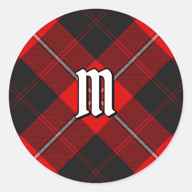 Adesivo Clan Cunningham Tartan (Frente)