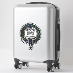 Adesivo Clan Donnachaidh (Robertson) caçando Tartan Crest