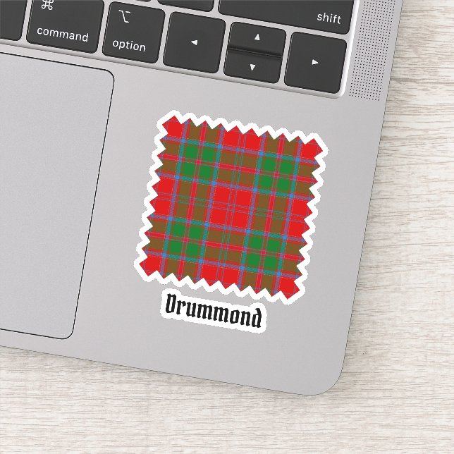 Adesivo Clan Drummond Tartan (Detalhe)