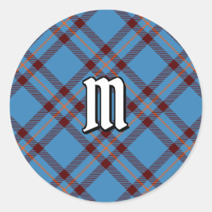 Adesivo Clan Elliot Ancient Tartan Classic Round Sticker