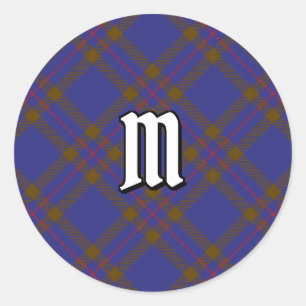 Adesivo Clan Elliot Modern Tartan Classic Round Sticker
