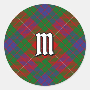 Adesivo Clan Fraser Tartan Classic Round Sticker