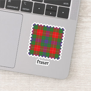 Adesivo Clan Fraser Tartan Sticker
