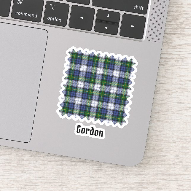 Adesivo Clan Gordon Dress Tartan Sticker (Detalhe)