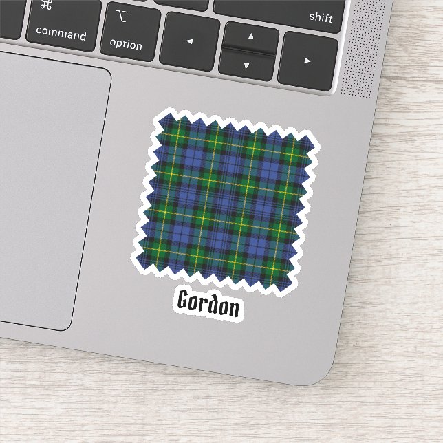 Adesivo Clan Gordon Tartan Sticker (Detalhe)