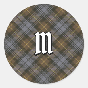 Adesivo Clan Gordon Weathered Tartan Classic Round Sticker