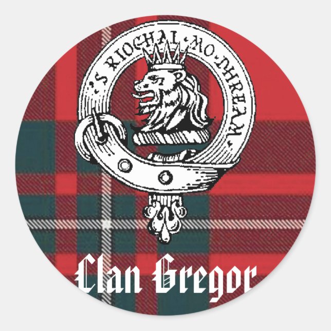Adesivo Clan Gregor Stickers (Frente)
