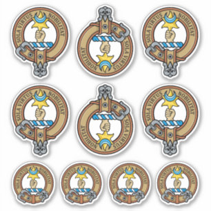Adesivo Clan Henderson Crest Sticker Set