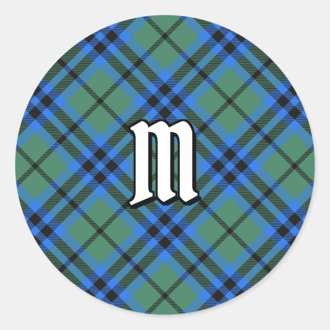 Adesivo Clan Keith Tartan Classic Round Sticker (Frente)