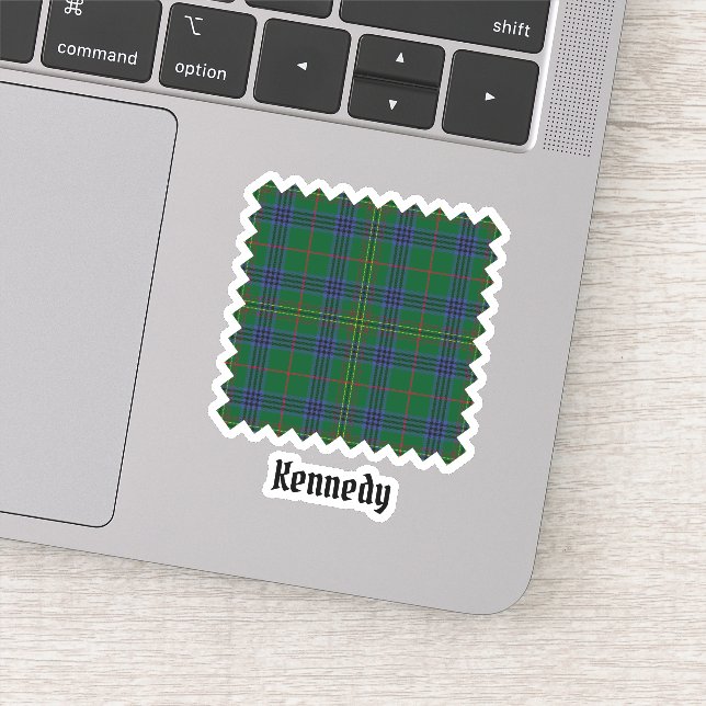 Adesivo Clan Kennedy Tartan (Detalhe)