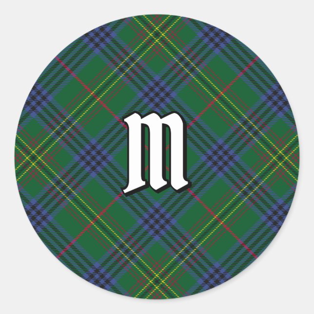 Adesivo Clan Kennedy Tartan (Frente)