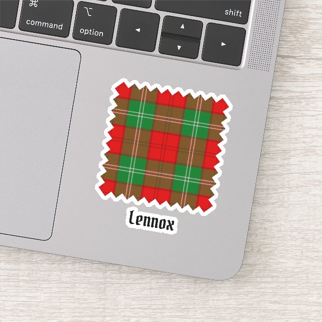 Adesivo Clan Lennox Tartan (Detalhe)
