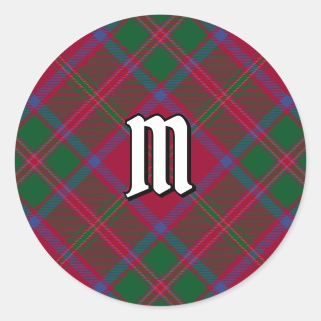 Adesivo Clan MacDougall Tartan (Frente)