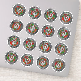 Adesivo Clan MacFie Crest & Tartan Knot