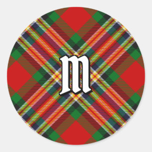 Adesivo Clan MacGill Tartan Classic Round Sticker
