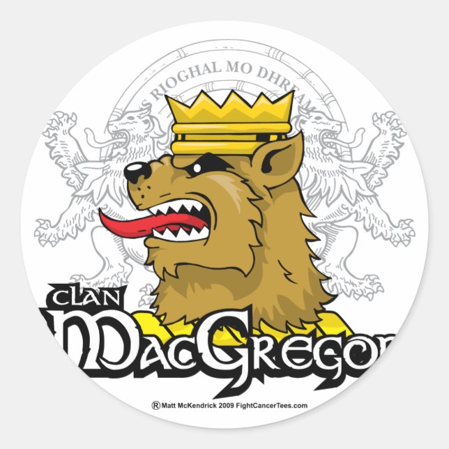 Adesivo Clan MacGregor (Frente)