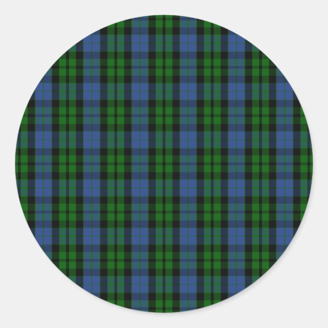 Adesivo Clan MacKay Tartan (Frente)