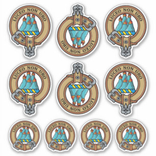 Adesivo Clan MacKenzie Crest Sticker Set