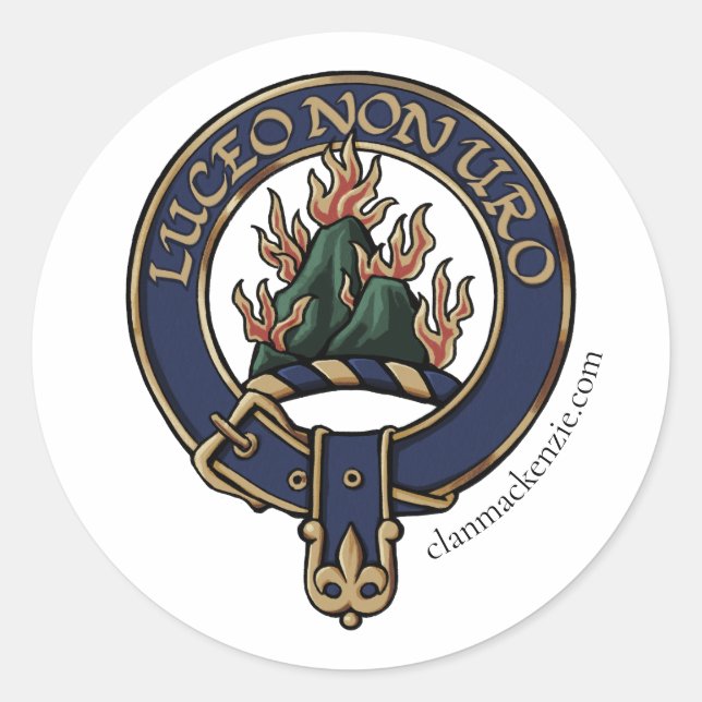 Adesivo Clan Mackenzie Stickers (Frente)