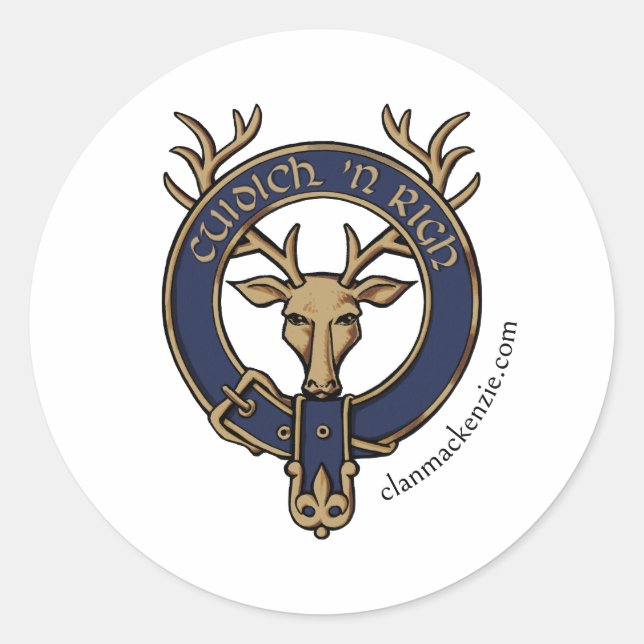Adesivo Clan Mackenzie Stickers (Frente)