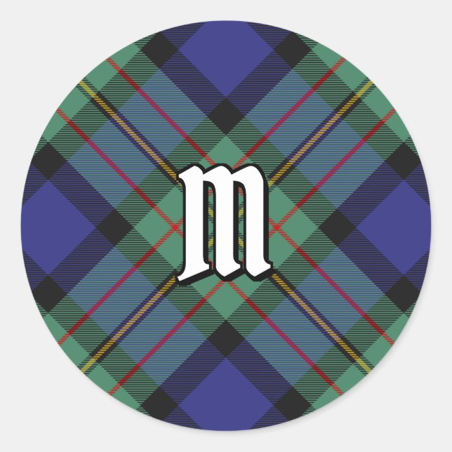 Adesivo Clan MacLaren Tartan (Frente)