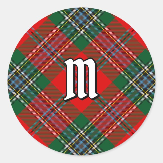 Adesivo Clan MacLean Tartan (Frente)