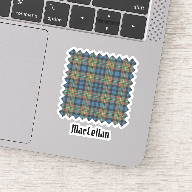 Adesivo Clan MacLellan Ancient Tartan (Detalhe)