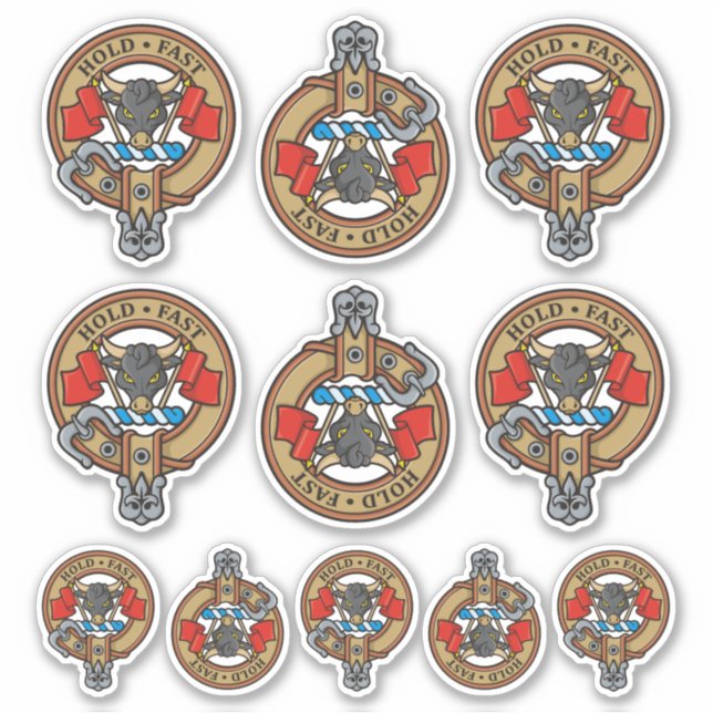 Adesivo Clan MacLeod Crest (Frente)