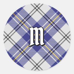 Adesivo Clan MacPherson Blue Dress Tartan