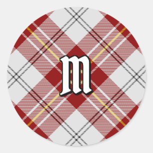 Adesivo Clan MacPherson Red Dress Tartan