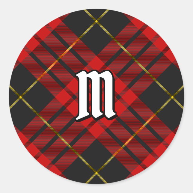 Adesivo Clan MacQueen Tartan (Frente)