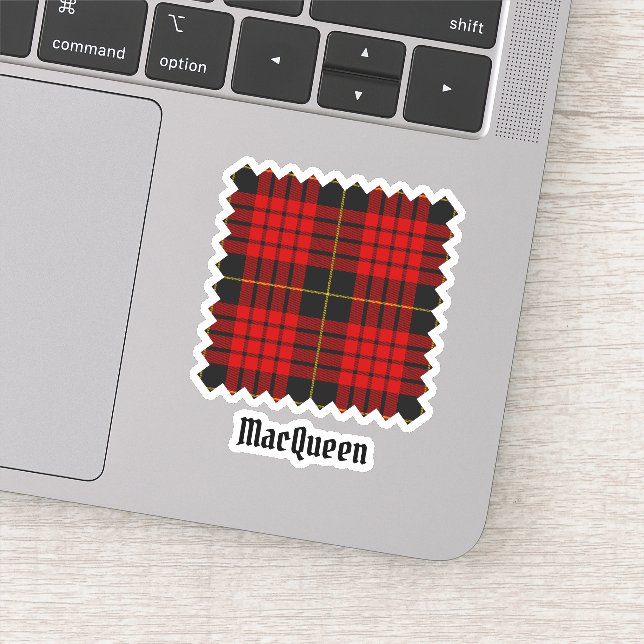 Adesivo Clan MacQueen Tartan (Detalhe)