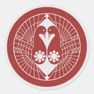 Adesivo Clan Nanbu Crest (Kamon) Classic Round Sticker